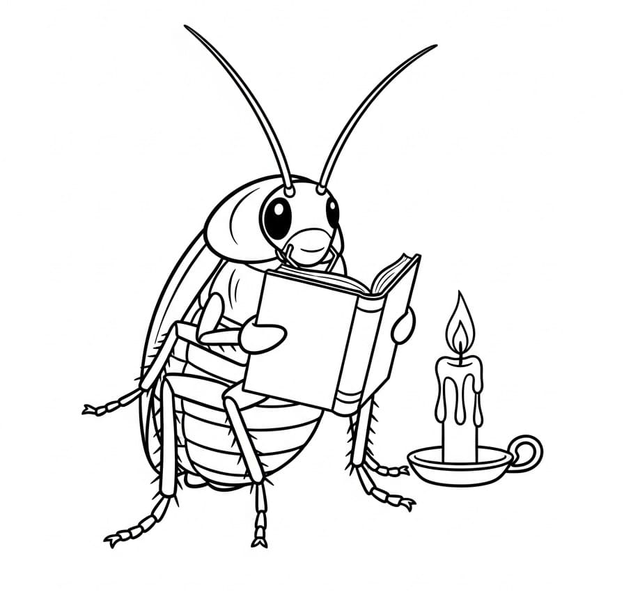 Kakerlakklesing fargelegging