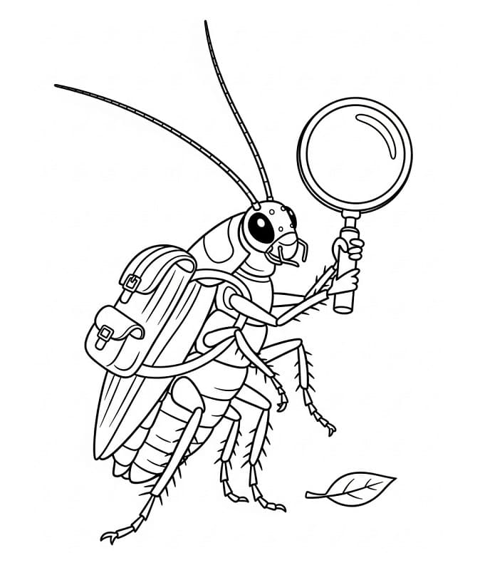 Kakerlakkreiser fargelegging