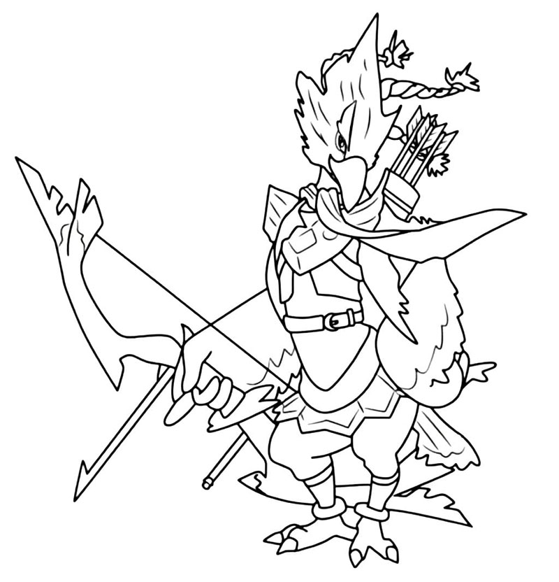 Kjekk Revali fargelegging