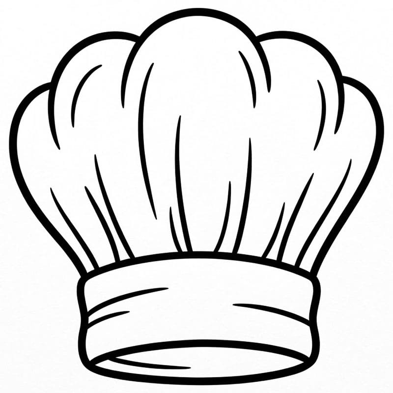 Kokkelute hatt fargelegging