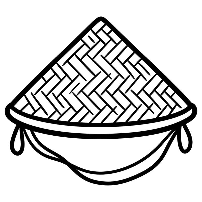 Konisk hatt fargelegging