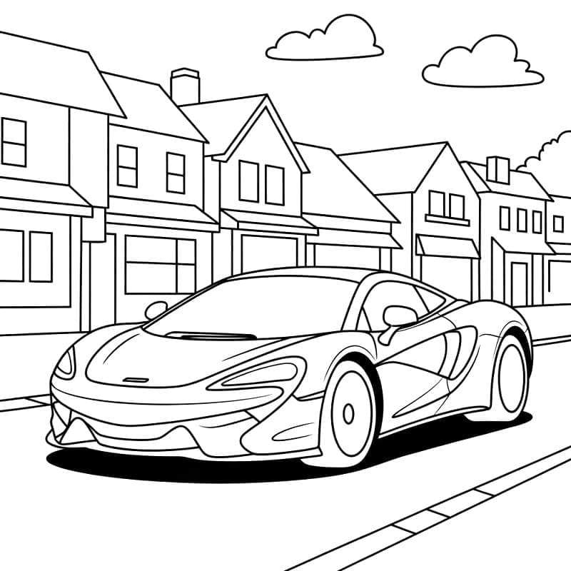 Kul McLaren fargelegging