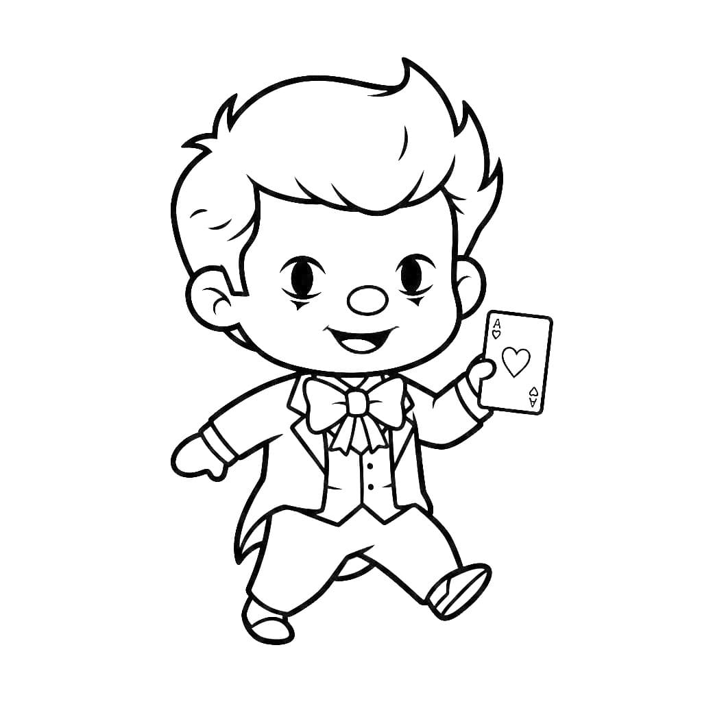 Lille Joker fargelegging