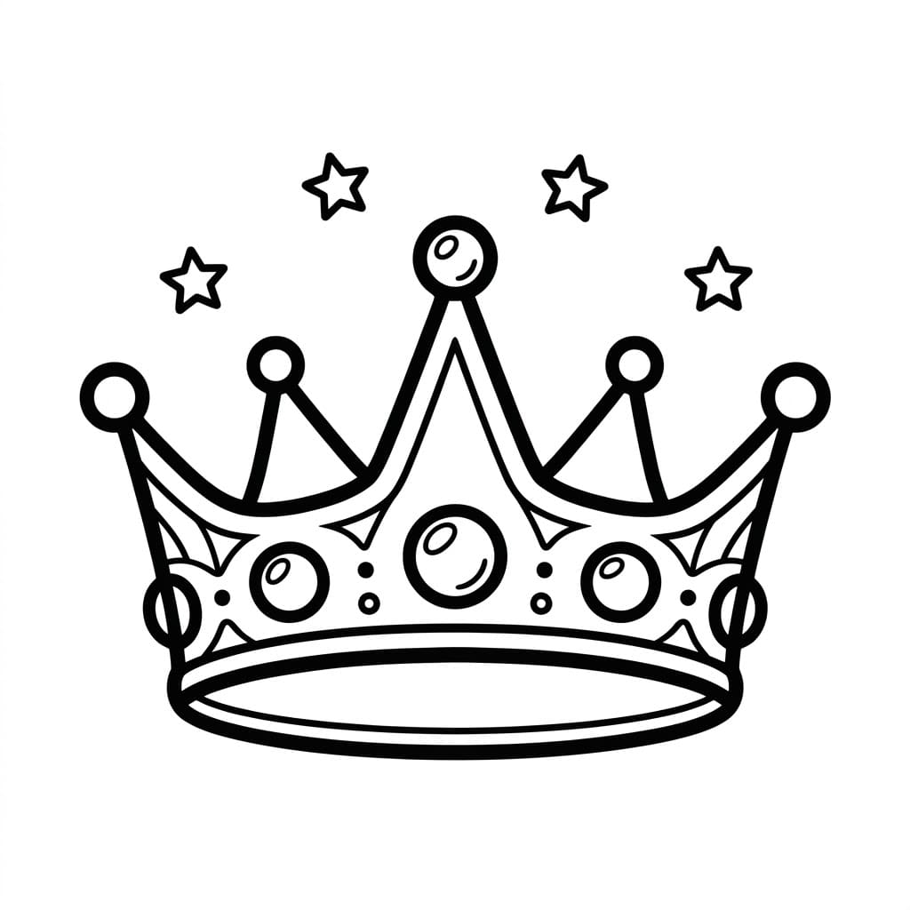 Magisk Krone fargelegging