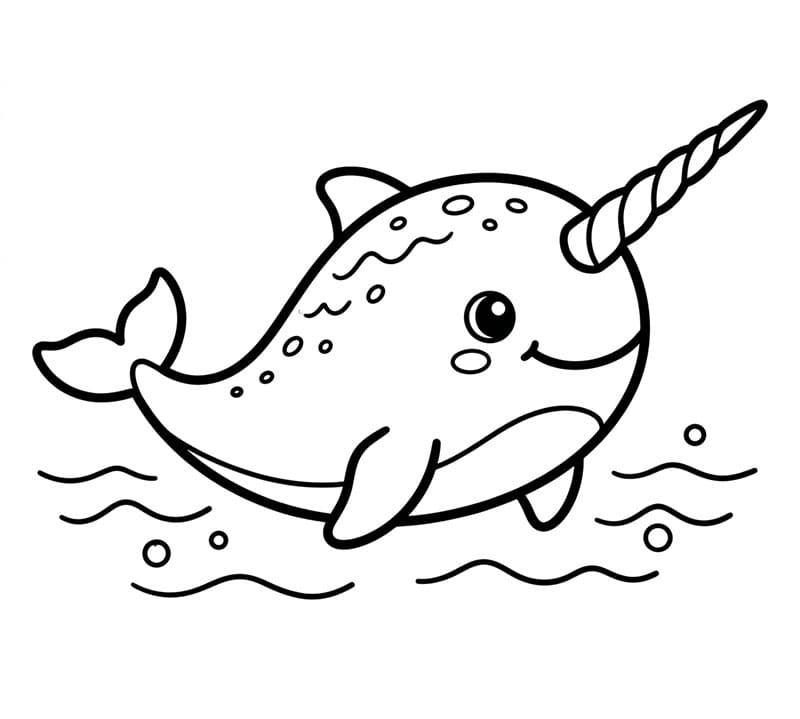 Narhvalfett fargelegging