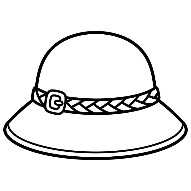 Oppdagelsesreisendehatt fargelegging