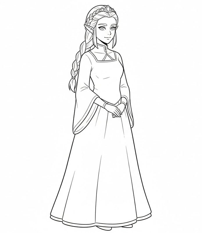 Prins Sidon gratis fargelegging