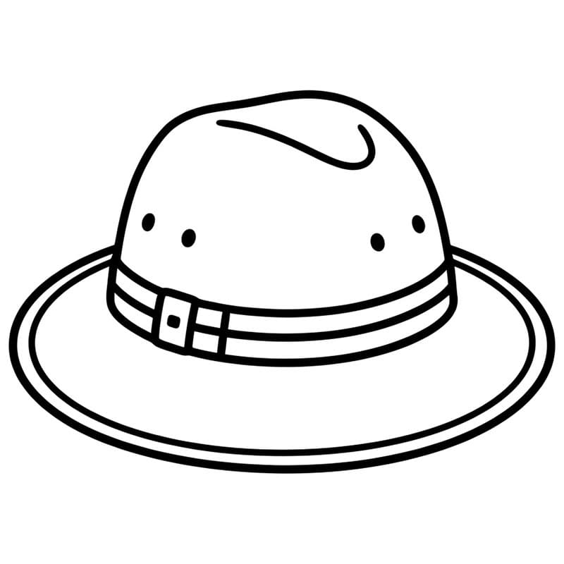 Safarihatt fargelegging