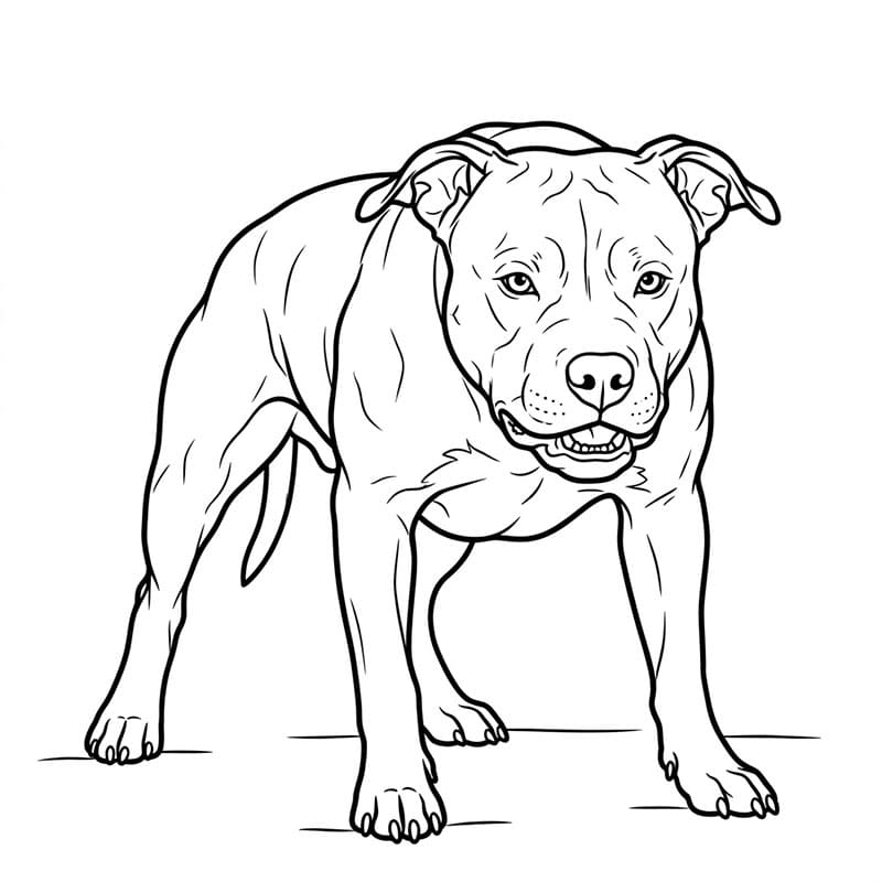 Sint Pitbull fargelegging