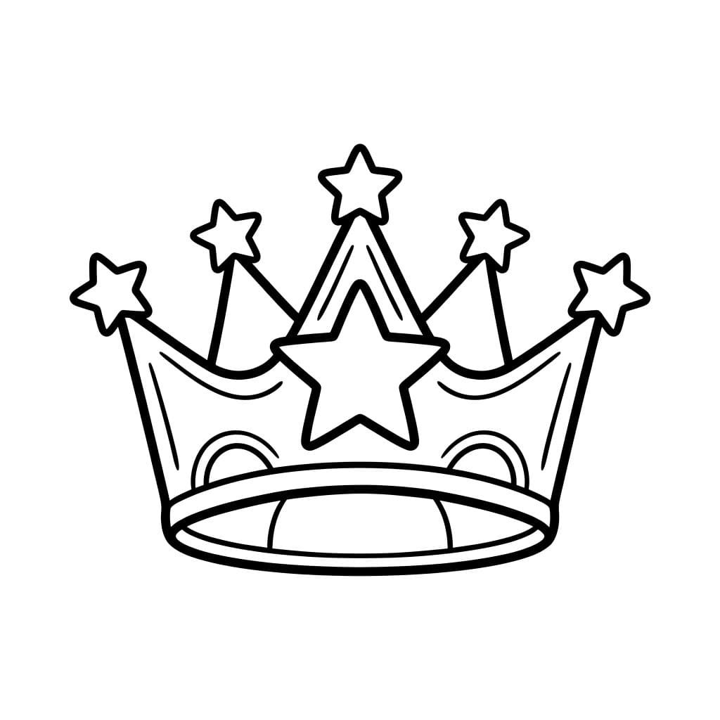 Stjernekrone fargelegging