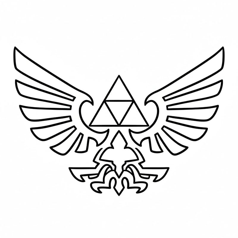 Symbol for Hyrule fargelegging