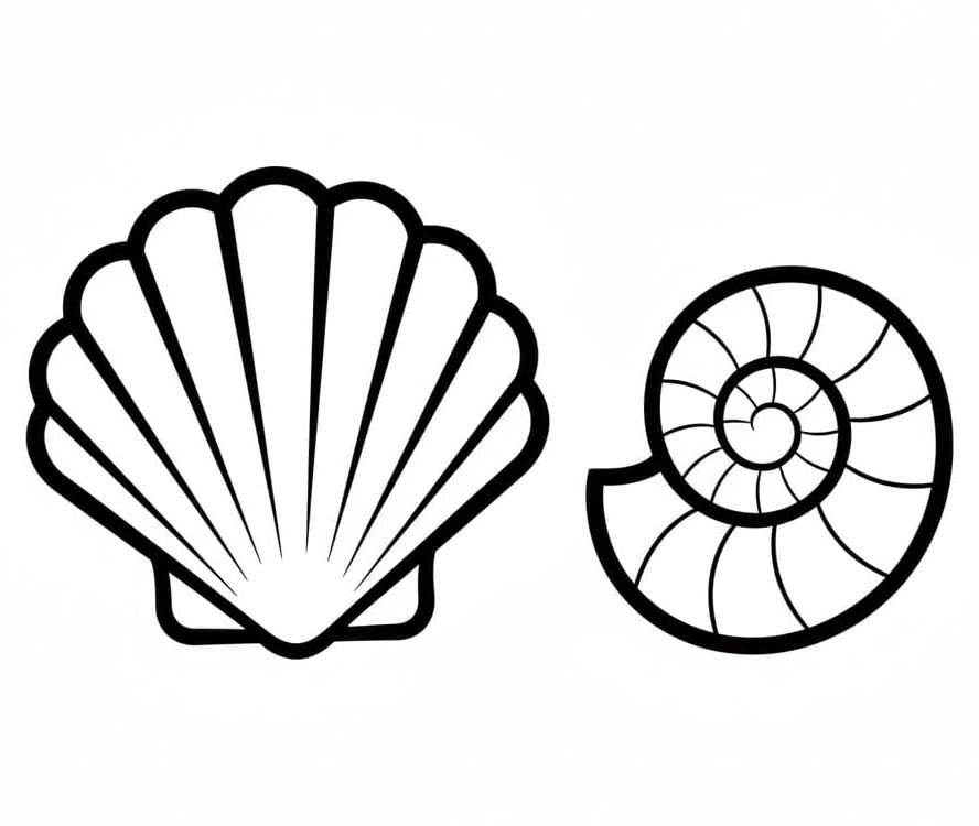 To skall fargelegging