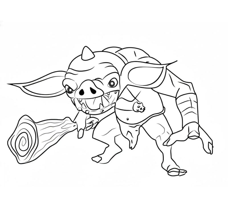 Zelda monstre fargelegging