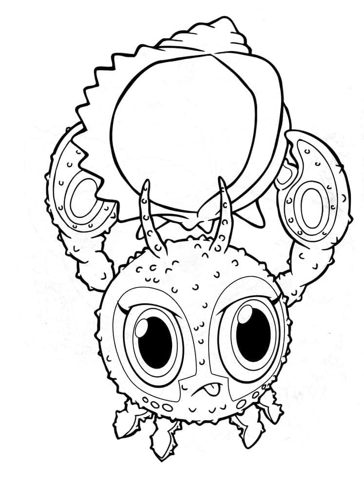 Crabigail Zoobles fargelegging