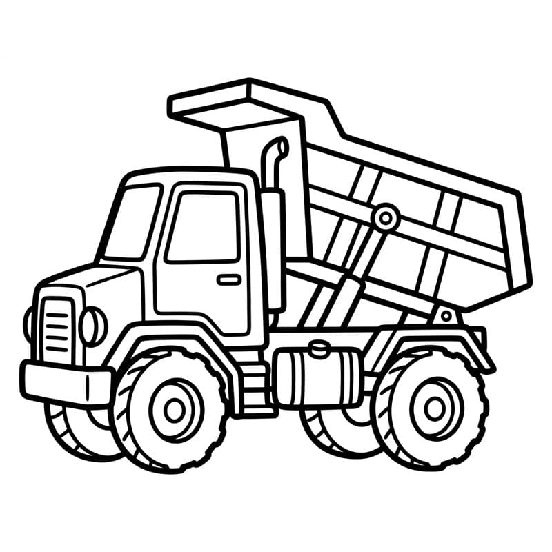 Dumper med høy ramme fargelegging