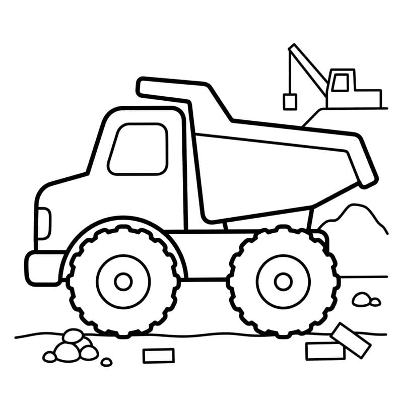 Enkel dumper fargelegging