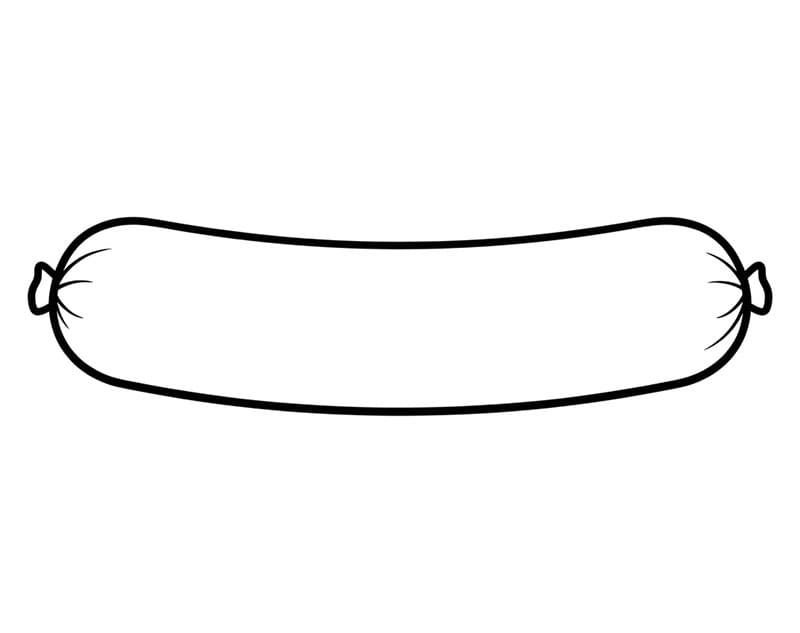 Enkel pølse fargelegging