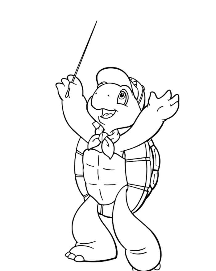 Franklin dirigerer fargelegging