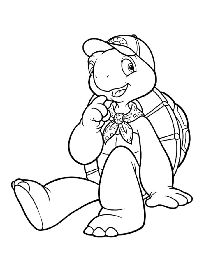 Franklin sitter fargelegging