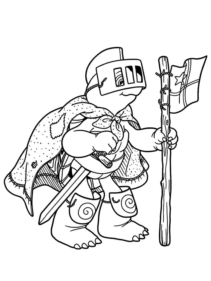 Franklin utforsker fargelegging
