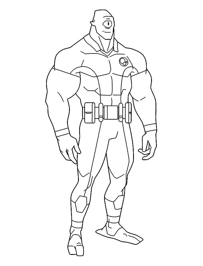 Invincible allen fargelegging