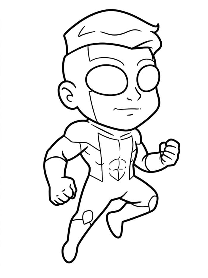 Invincible Chibi fargelegging