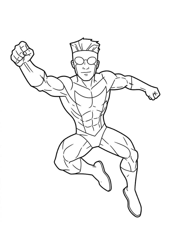 Invincible fargelegging