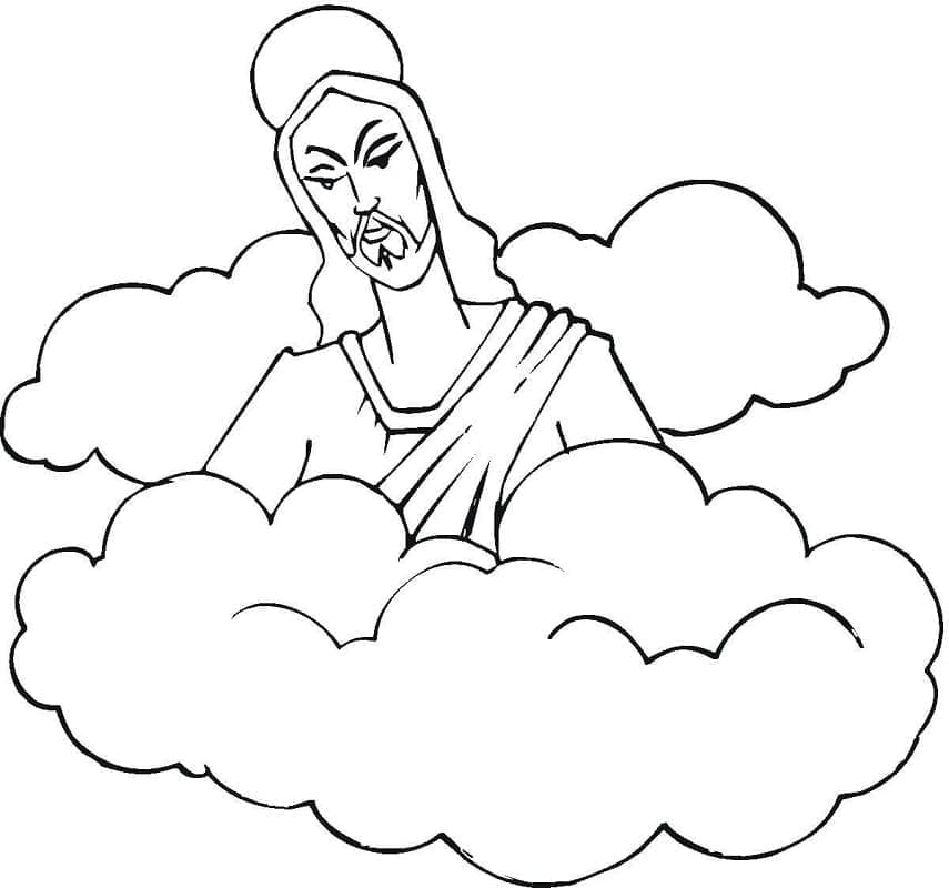 Jesu tilsynekomst fargelegging