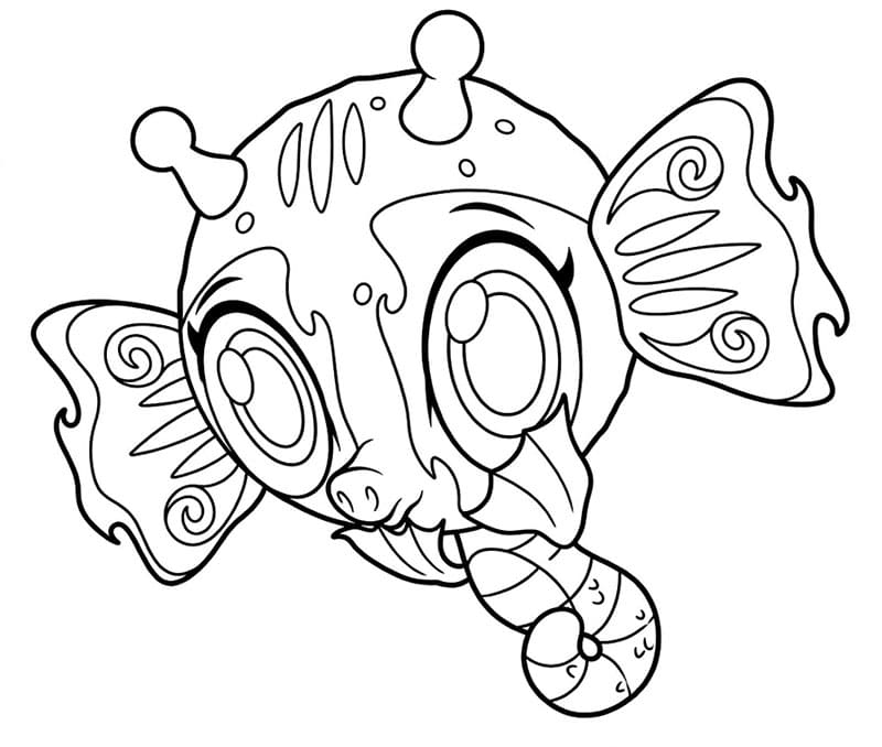 Kelp Zoobles fargelegging
