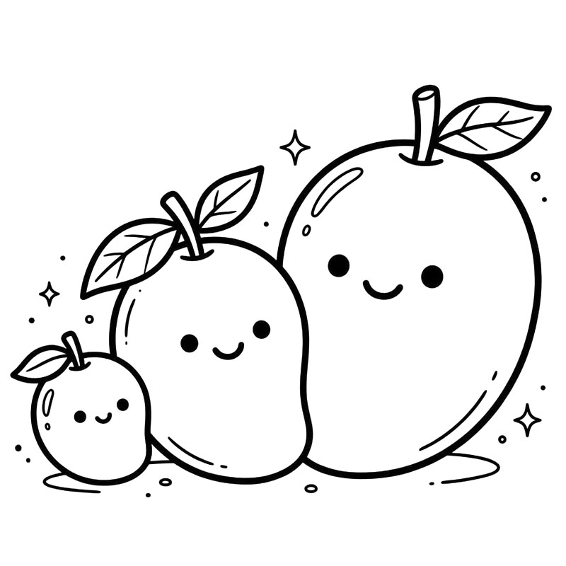 Mangofamilie fargelegging