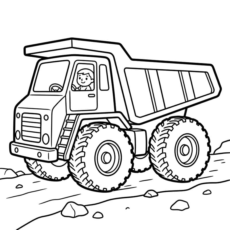 Moderne dumper fargelegging