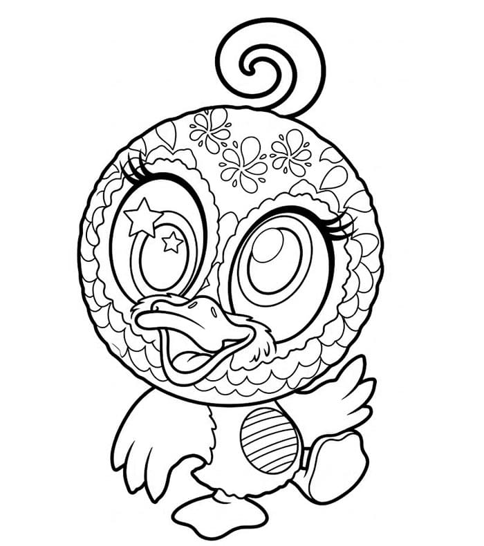 Mr. Quacks Zoobles fargelegging