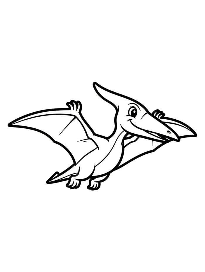 Pterodactyl grunnleggende fargelegging