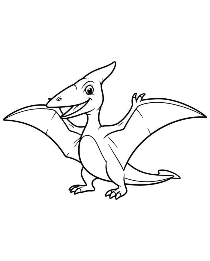Pterodactyl smil fargelegging