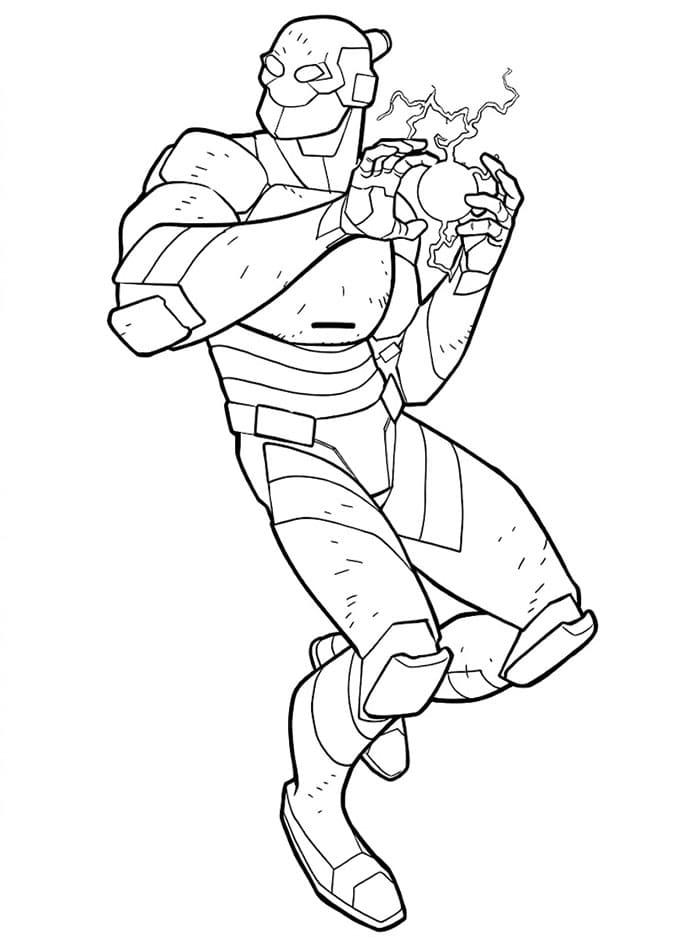 Robot Invincible fargelegging