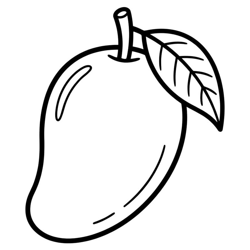 Stor mango fargelegging