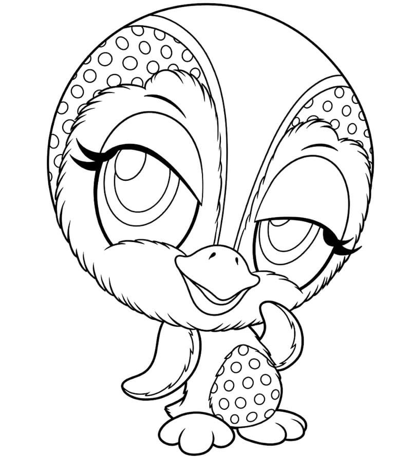 Waddles Zoobles fargelegging