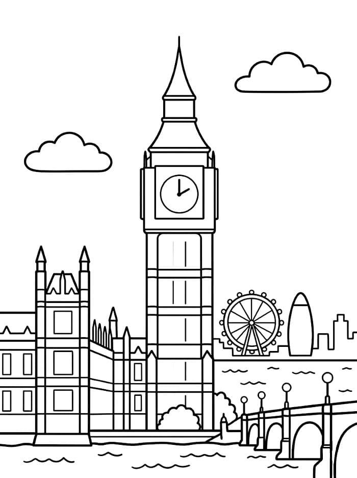 Big Ben Fargelegging