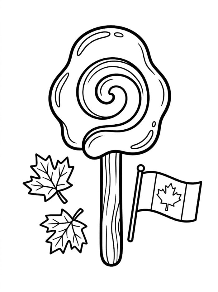 Canada Maple Taffy fargelegging
