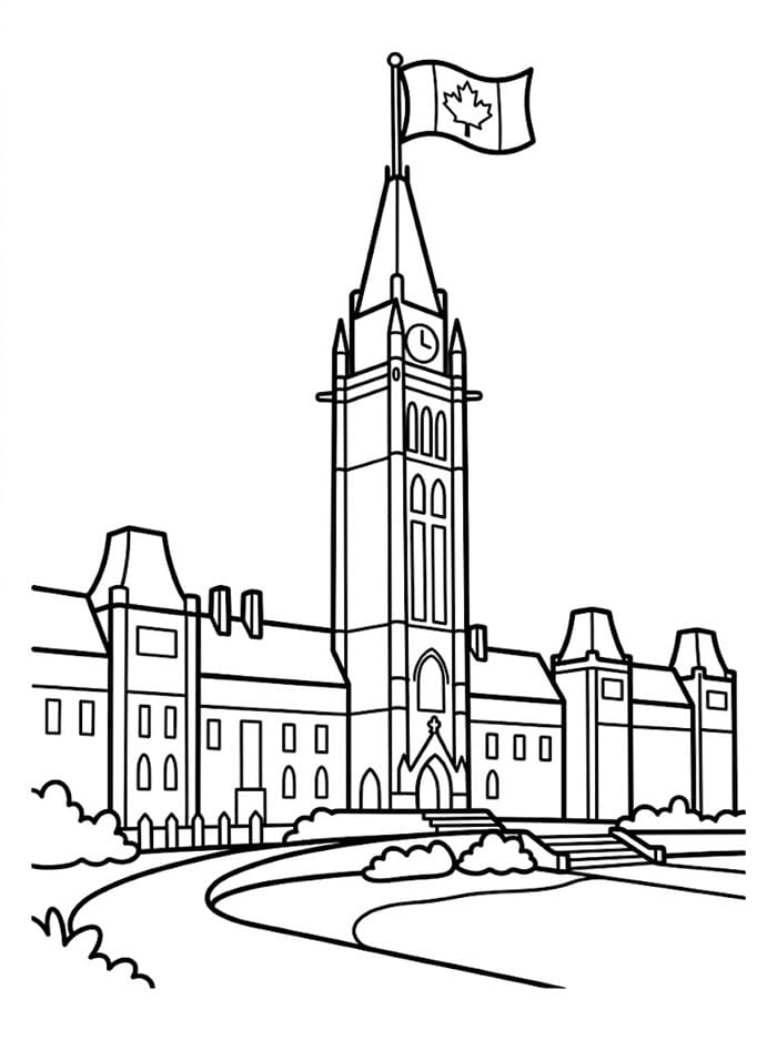 Canadas parlament fargelegging