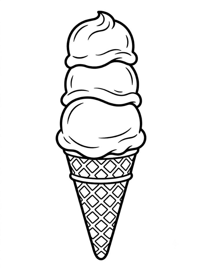 Iskremgelato fargelegging