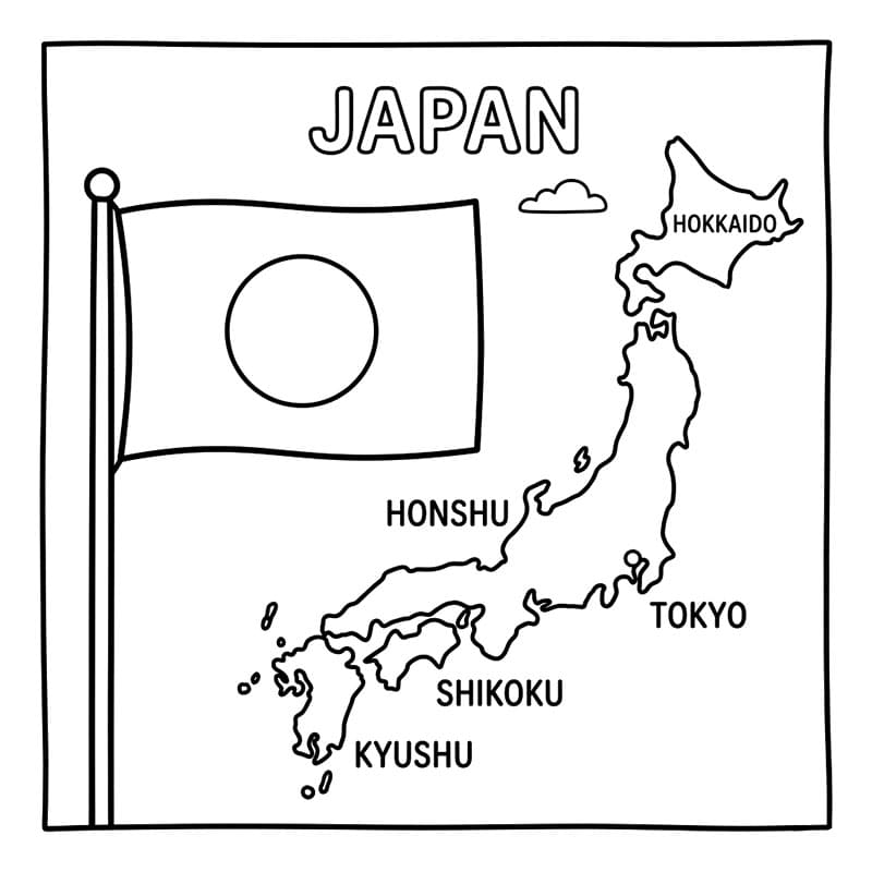 Japan fargelegging