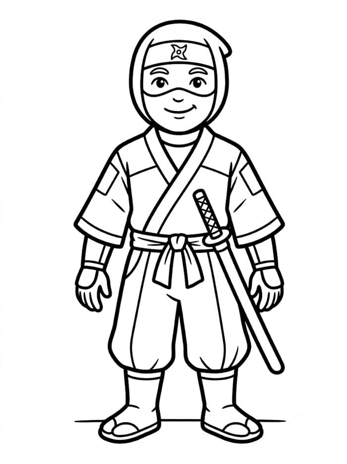 Japan Ninja fargelegging