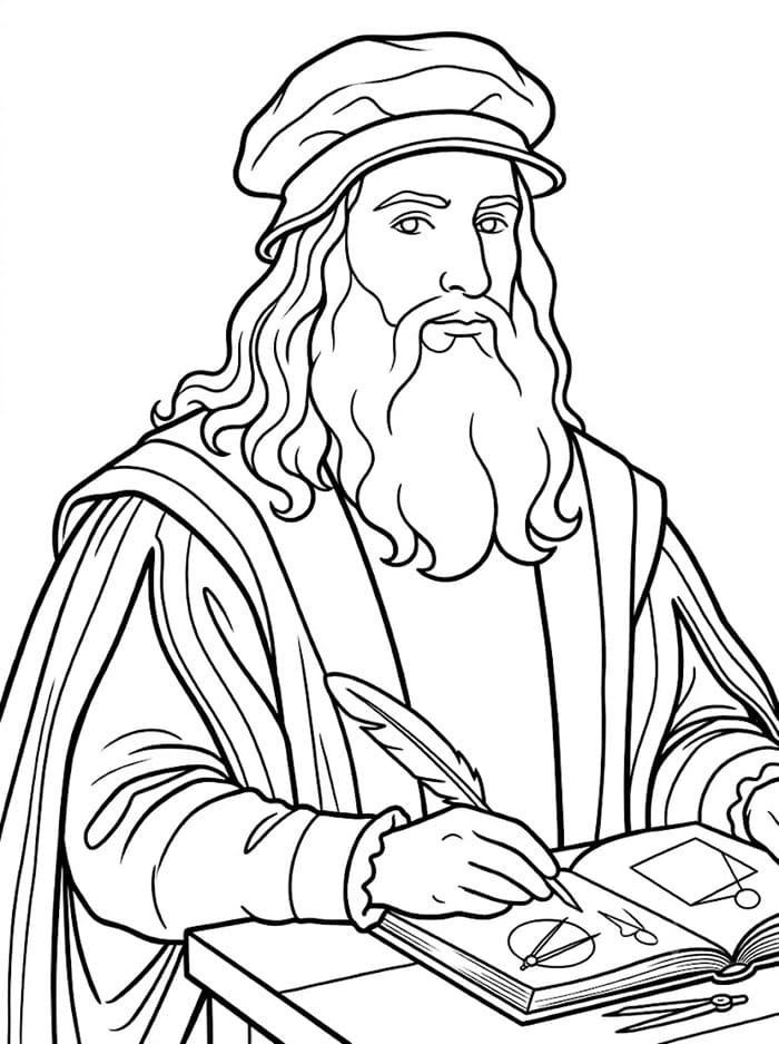 Leonardo da Vinci fargelegging