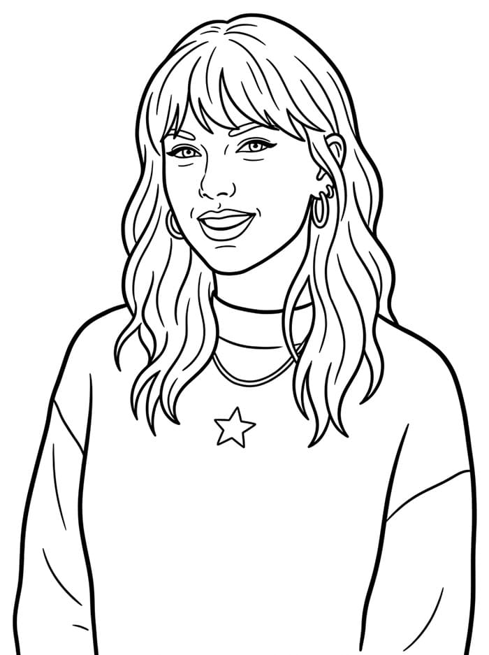 Taylor Swift glad fargelegging