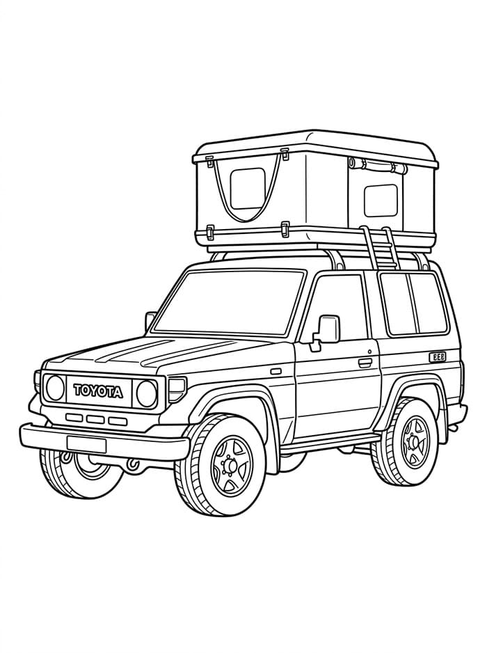 Toyota bærer fargelegging