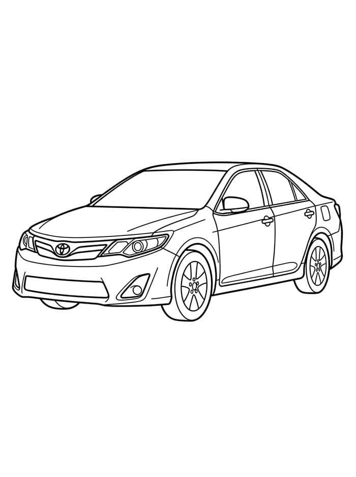 Toyota Camry fargelegging