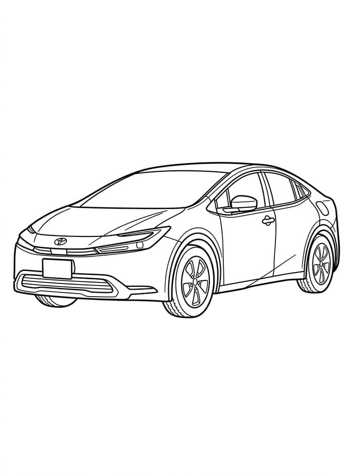 Toyota Prius fargelegging