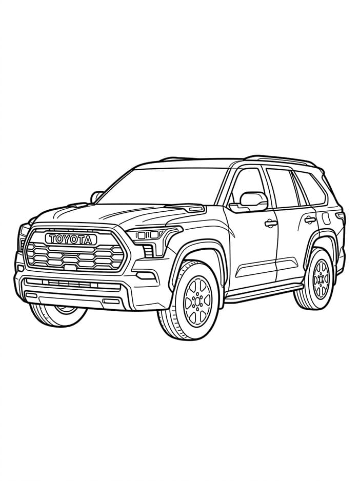 Toyota Sequoia fargelegging