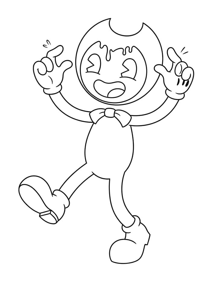Bendy danser fargelegging